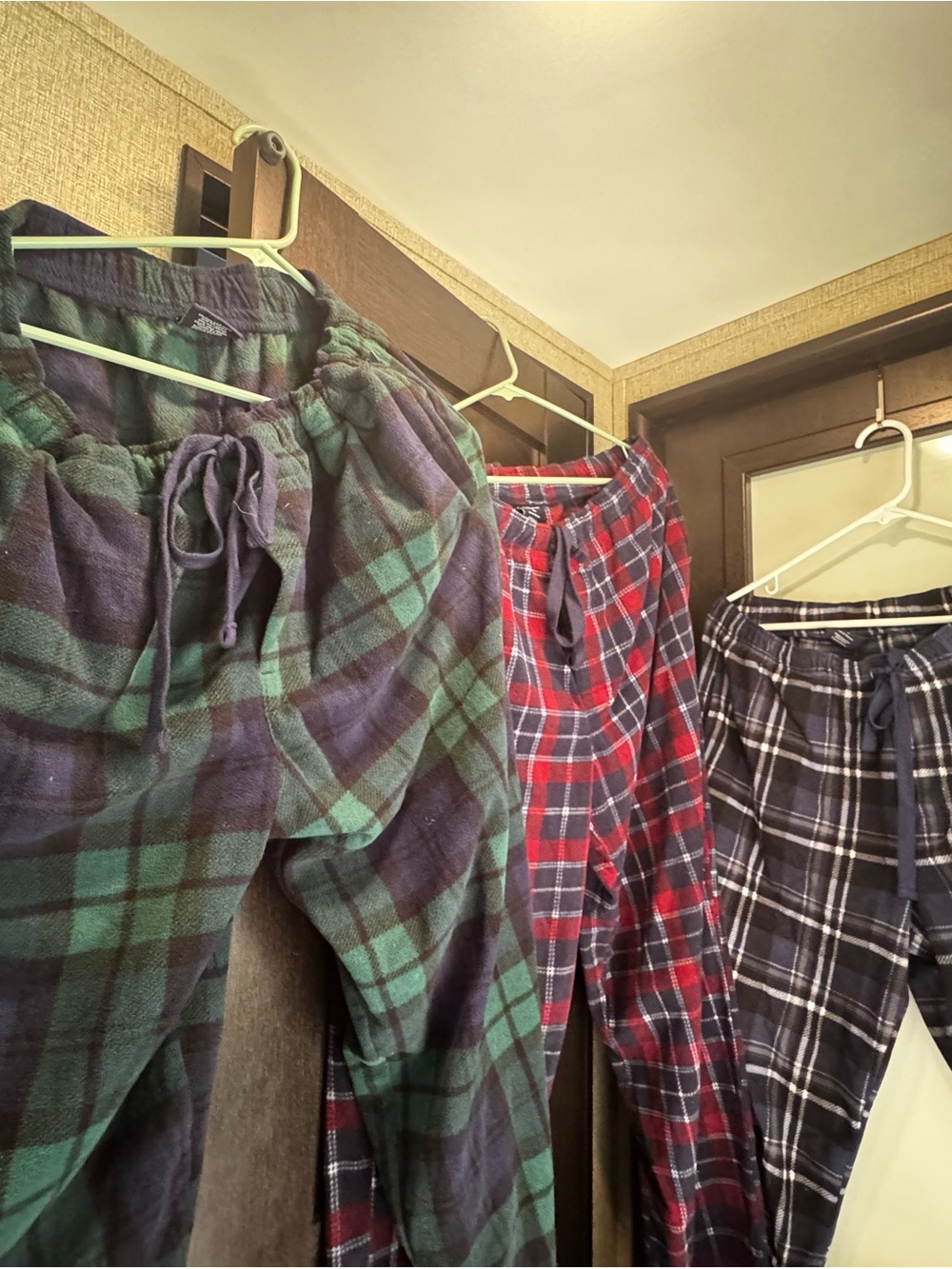 Men’s Croft & Barrow Plaid Lounge Pants 3-Pack Size L